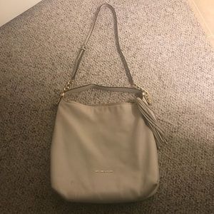 Michael Kors Stone Colored Leather Bag